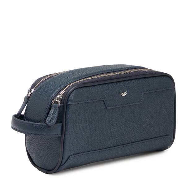 Lacivert Hakiki Deri Erkek Portföy Çantası - S1PC00021544-A38 - 2