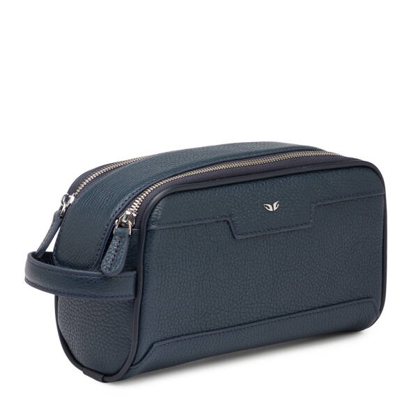 Lacivert Hakiki Deri Erkek Portföy Çantası - S1PC00021544-A38 - 2