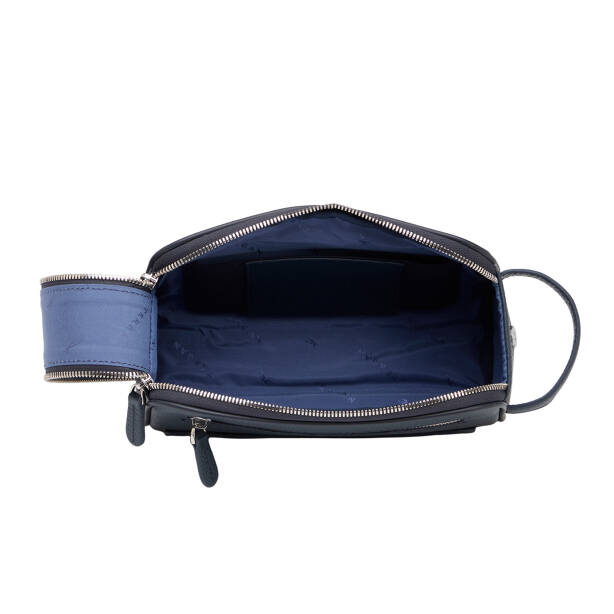 Lacivert Hakiki Deri Erkek Portföy Çantası - S1PC00021544-A38 - 4