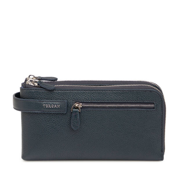 Lacivert Hakiki Deri Erkek Portföy Çantası - S1PC00021564-X86 