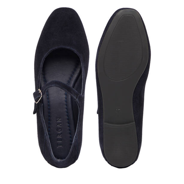 Lacivert Hakiki Deri Kadın Babet - K26I1BB68437-D44 - 6