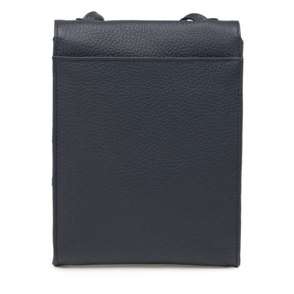 Lacivert Hakiki Deri Kadın Çapraz Askılı Çanta - S26Y1BC80168-A38 - 3