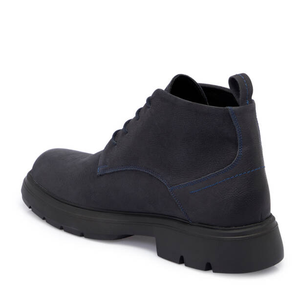 Lacivert Nubuk Deri Erkek Bot - E25K1BT57468-C39 - 2