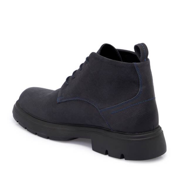 Lacivert Nubuk Deri Erkek Bot - E25K1BT57468-C39 - 2