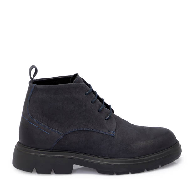 Lacivert Nubuk Deri Erkek Bot - E25K1BT57468-C39 - 3