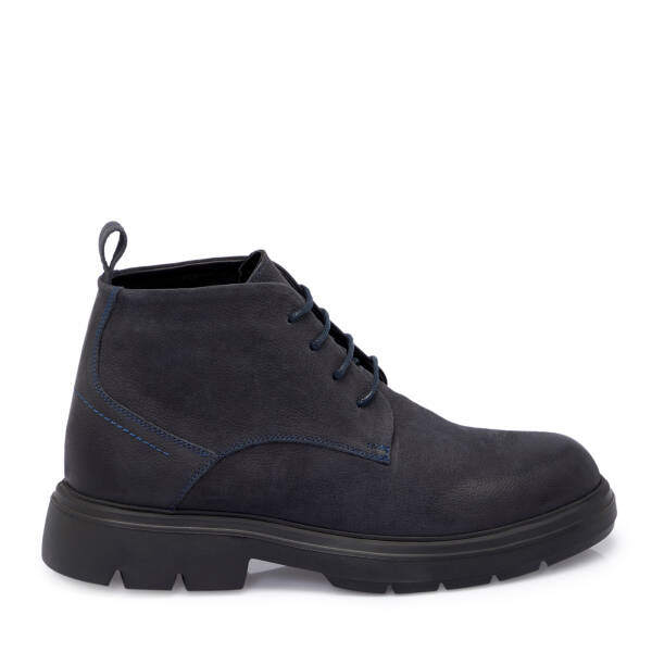 Lacivert Nubuk Deri Erkek Bot - E25K1BT57468-C39 - 3