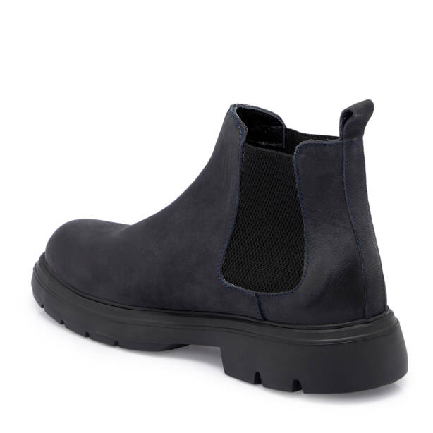 Lacivert Nubuk Deri Erkek Bot - E25K1BT57469-C39 - 2