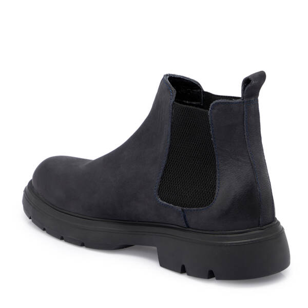 Lacivert Nubuk Deri Erkek Bot - E25K1BT57469-C39 - 2