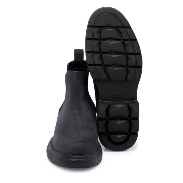 Lacivert Nubuk Deri Erkek Bot - E25K1BT57469-C39 - 4