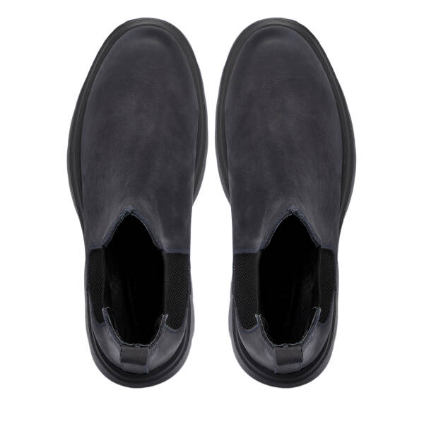 Lacivert Nubuk Deri Erkek Bot - E25K1BT57469-C39 - 5