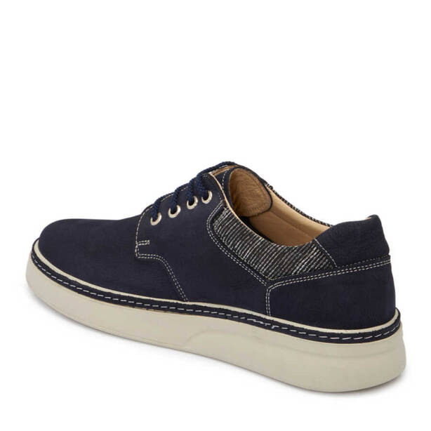 Lacivert Nubuk Deri Erkek Casual Ayakkabı - E24I1AY56599-C39 - 2