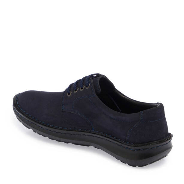 Lacivert Nubuk Deri Erkek Casual Ayakkabı - E24S1AY57089-C39 - 2