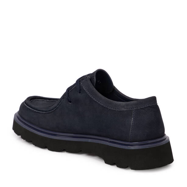 Lacivert Nubuk Deri Erkek Casual Ayakkabı - E25S1AY57483-C39 - 2