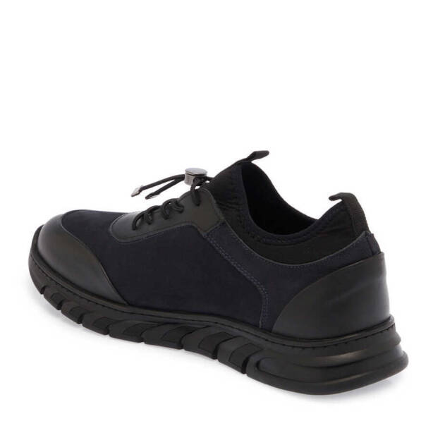 Lacivert Nubuk Deri Erkek Sneaker - E24S1AY56981-C39 - 2