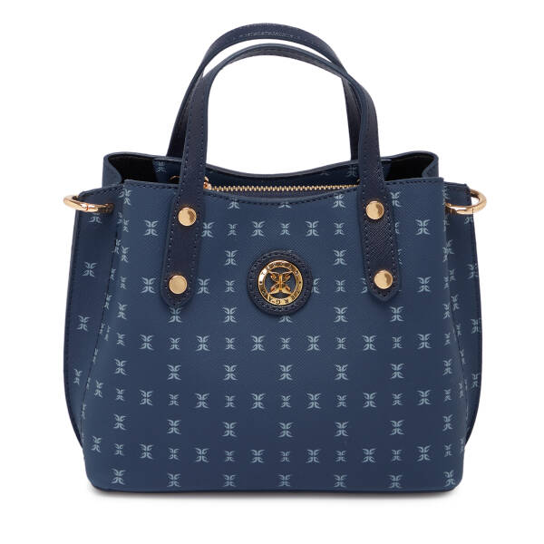 Lacivert Print Kadın Çapraz Askılı Çanta - S1WPR0000806-T1F - 1