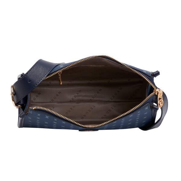 Lacivert Print Kadın Çapraz Askılı Çanta - S25K1PR09186-V5J - 4