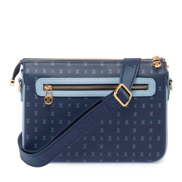 Lacivert Print Kadın Çapraz Askılı Çanta - S25Y1PR09090-U3A - 3