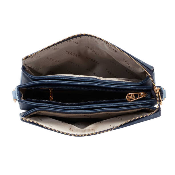 Lacivert Print Kadın Çapraz Askılı Çanta - S25Y1PR09090-U3A - 4