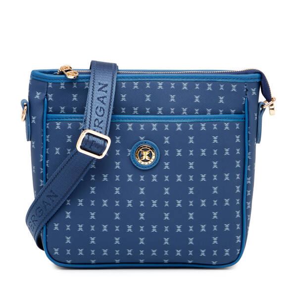 Lacivert Print Kadın Çapraz Askılı Çanta - S26Y1PR09128-V5J - 1