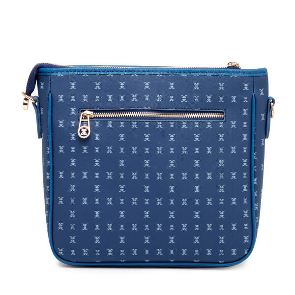 Lacivert Print Kadın Çapraz Askılı Çanta - S26Y1PR09128-V5J - 3