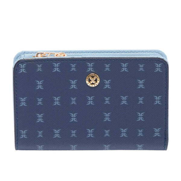 Lacivert Print Kadın Cüzdan - S1CB00055815-U3A - 2