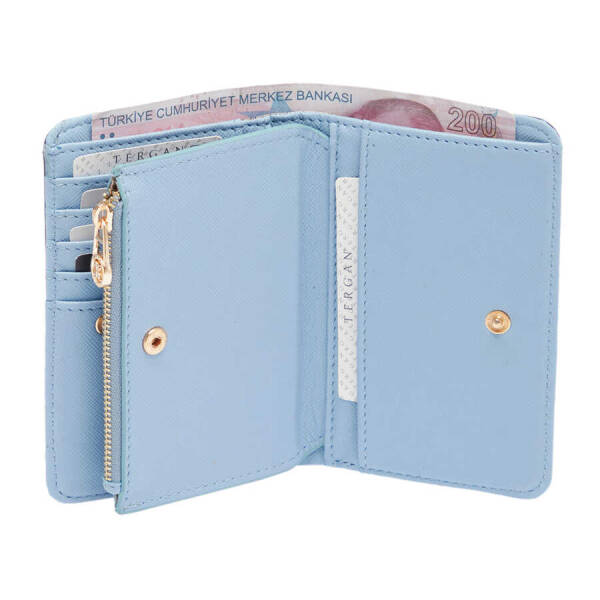 Lacivert Print Kadın Cüzdan - S1CB00055815-U3A - 4