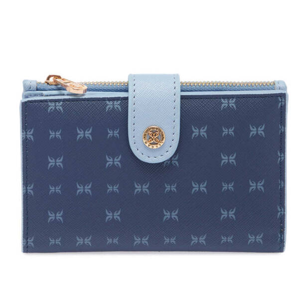 Lacivert Print Kadın Cüzdan - S1CB00055816-T1F - 2