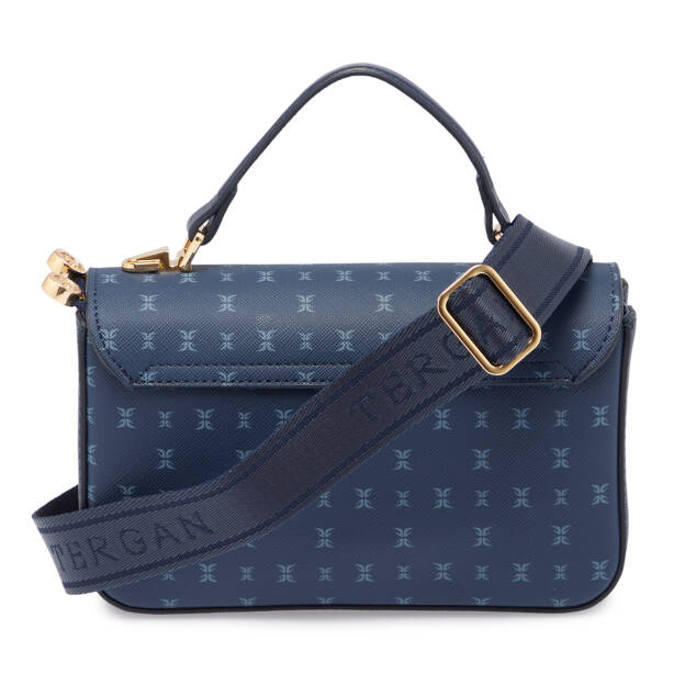 Lacivert Print Kadın El Çantası - S26Y1PR09154-V5J - 3