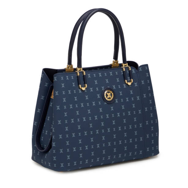 Lacivert Print Kadın Omuz Çantası - S25K1PR09190-T1F - 2