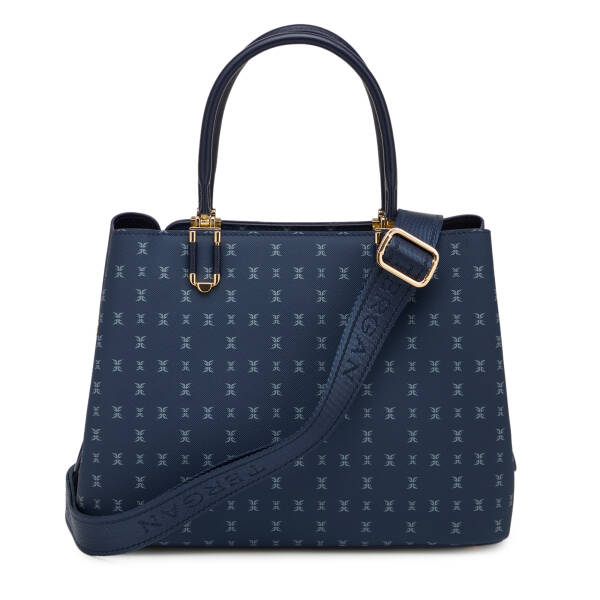 Lacivert Print Kadın Omuz Çantası - S25K1PR09190-T1F - 3