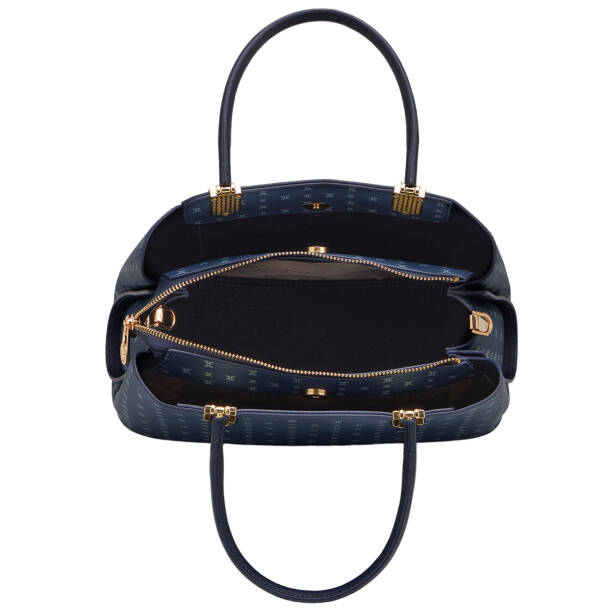 Lacivert Print Kadın Omuz Çantası - S25K1PR09190-T1F - 4