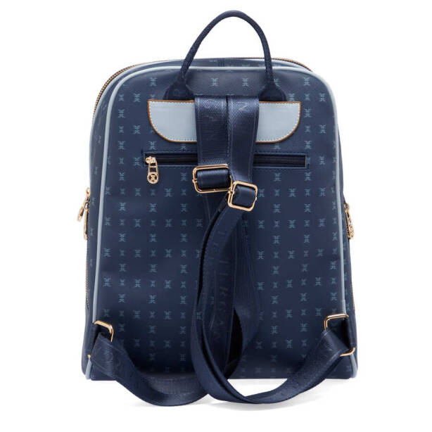 Lacivert Print Kadın Sırt Çantası - S1SR00079606-U3A - 3