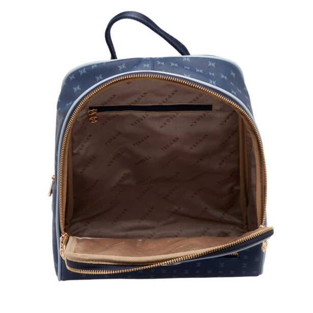 Lacivert Print Kadın Sırt Çantası - S1SR00079606-U3A - 4