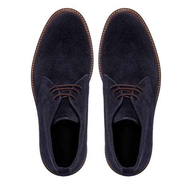 Lacivert Süet Deri Erkek Bot - E25K1BT57436-D44 - 5