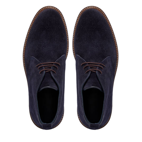 Lacivert Süet Deri Erkek Bot - E25K1BT57436-D44 - 5