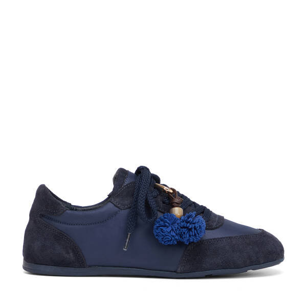 LACİVERT-SÜET / LACİVERT-TEKSTİL Deri-Tekstil Kadın Sneaker - K26S1AY68841-V4X - 1