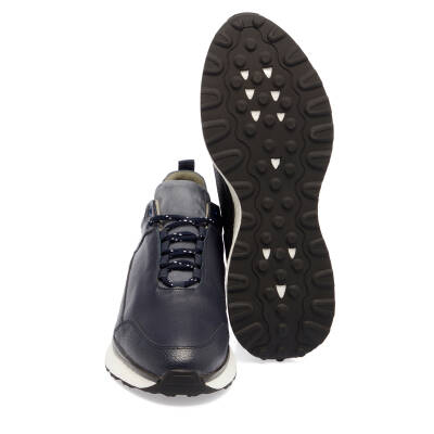 Lacivert Tekstil Erkek Sneaker - E24I1AY56798-A31 - 4