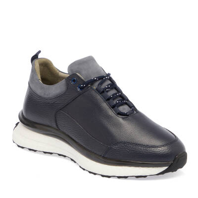  Lacivert Tekstil Erkek Sneaker - E24I1AY56798-A31 