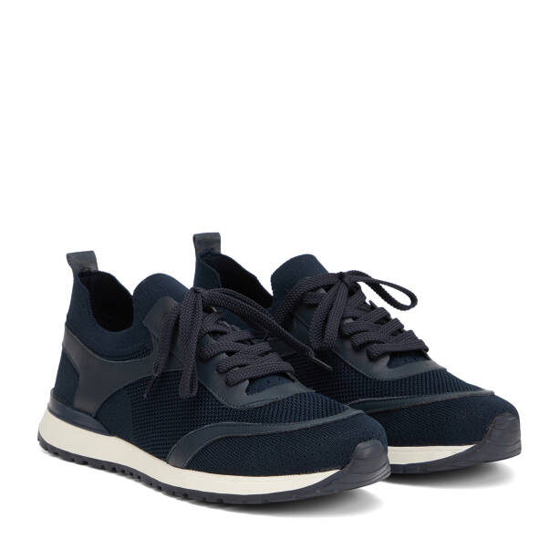 Lacivert Tekstil Erkek Sneaker - E26I1AY57640-O8Y - 2