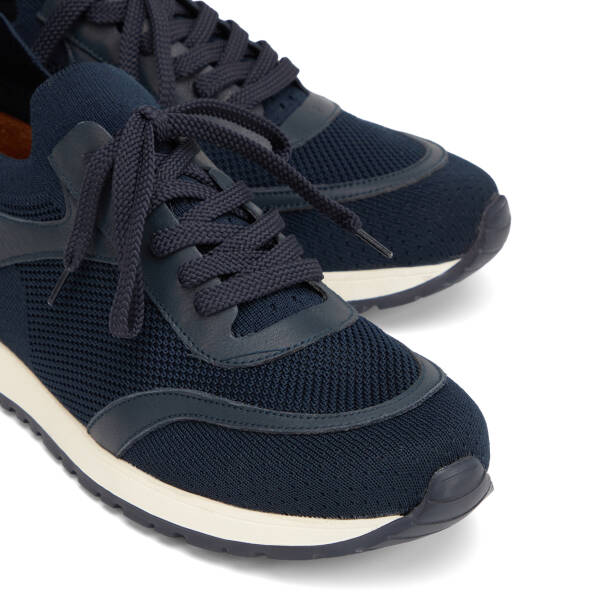 Lacivert Tekstil Erkek Sneaker - E26I1AY57640-O8Y - 3