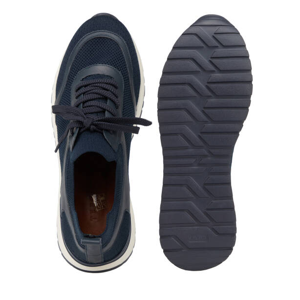 Lacivert Tekstil Erkek Sneaker - E26I1AY57640-O8Y - 6