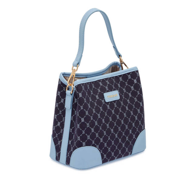 Lacivert Tekstil Kadın Omuz Çantası - S25Y1TWC0710-I3W - 2