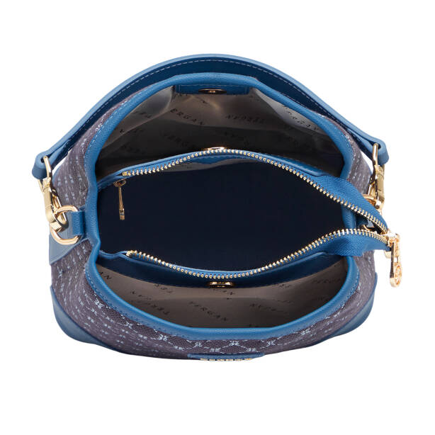 Lacivert Tekstil Kadın Omuz Çantası - S26Y1TWC0710-I3W - 4