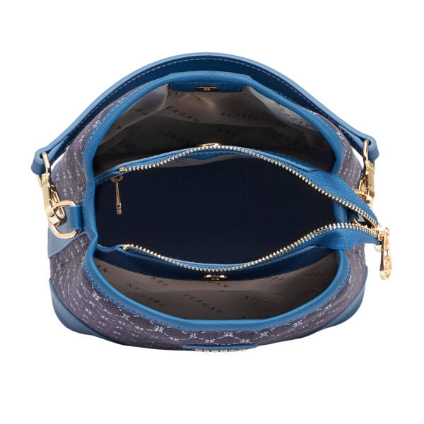 Lacivert Tekstil Kadın Omuz Çantası - S26Y1TWC0710-I3W - 4