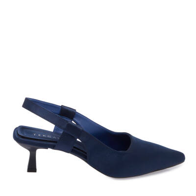  Lacivert Tekstil Kadın Stiletto - K24I1AY67329-M61 - 3