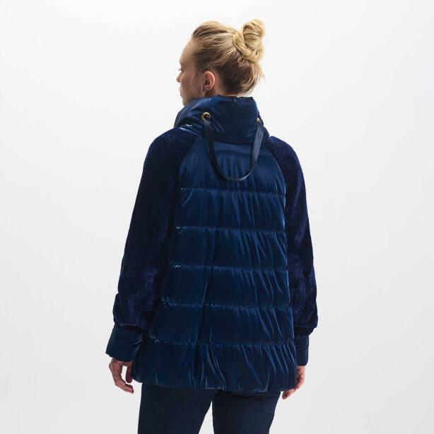 Lacivert Tekstil - Kürk Kadın Deri Mont - K23IKM320365-R8W - 4