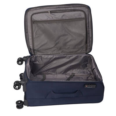 Lacivert Unisex Büyük Boy Valiz - S1SC00047628-B20 - 5