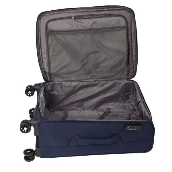 Lacivert Unisex Kabin Boy Valiz - S1SC00047620-B20 - 5