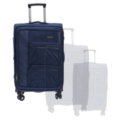 Lacivert Unisex Valiz - S1SC00047728-B20 - 6