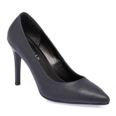  Lacivert Vegan Kadın Stiletto - K23S1AY66968-Q4H 